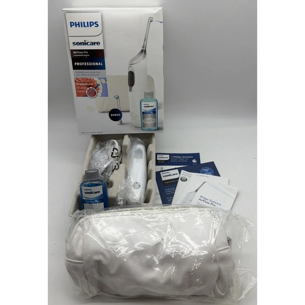 Philips Sonicare AirFloss Pro HX8382/13 Teeth Flosser Air & Microdroplet NEW